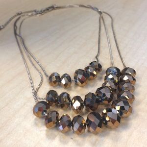 Kenneth Cole Three Layer Necklace